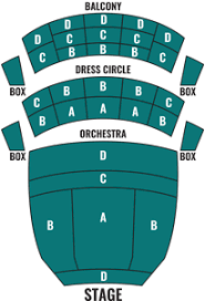 Chrysler Hall Seating Chart With Seat Numbers