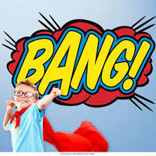 Bang Comic Book Sound Wall Decal