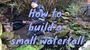 building a spectacular garden waterfall