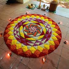 onam pookalam designs photos and simple