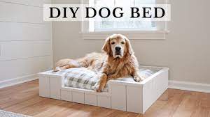 diy dog bed with shiplap how to make