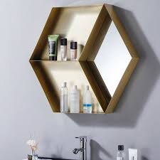 Bathroom Floating Shelves With Mirror