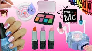 h2o nail kit diy crayon lipsticks