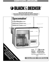 black decker emaker odc150 series