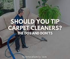 should you tip carpet cleaners the