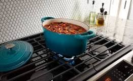 What is considered simmer on a gas stove?