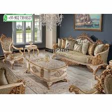 Wooden Antique Designer Sofa Set