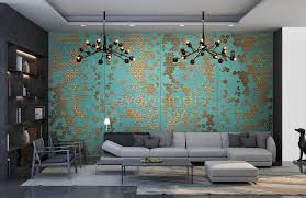 5 metal accent wall design ideas for