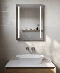 modern bathroom illuminated led mirror