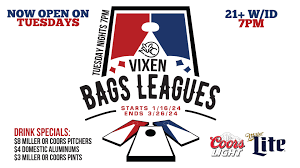 indoor bags league tue mar 12th 2024