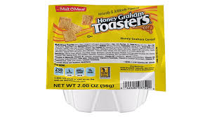 small bowl honey graham toasters cereal