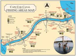 Cape Cod Canal Fishing Spots Fishing Maps Cape Cod Cod Fish