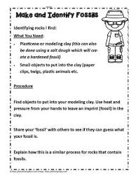 Paleontologists often draw the fossils they find. Inquiry For Fossil Making Worksheets