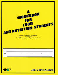 a workbook for food and nutrition