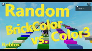 random brickcolor vs color which is