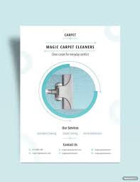 carpet cleaning flyer template