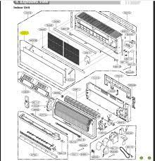 lg air conditioning spare part