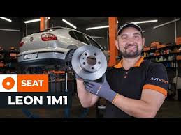 How To Change Rear Brake Discs On Seat