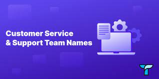 customer support team names