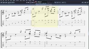 guitar tablature song from a secret