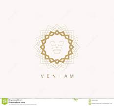 Arabic Vector Logo Design Template Style Abstract Islamic