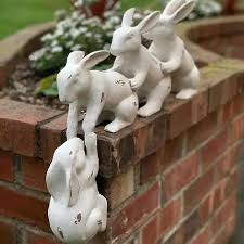 Sculpture Easter Rabbit Decorations