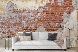 Buy Old Brick Wall Mural Wallpaper Self