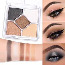 5 color erfly eye shadow tray three