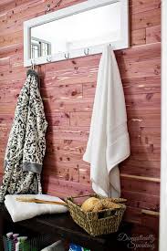 Install A Cedar Plank Bathroom Wall