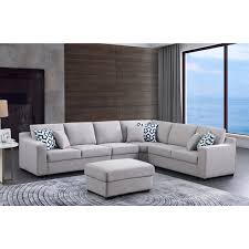 corner sectional sofa with ottoman