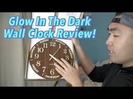 Glow In The Dark Wall Clock Review