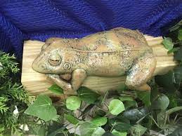 Sleeping Frog Lazy Frog Handcrafted