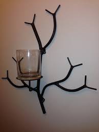 sconce branch candle holder unique wall