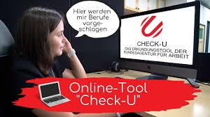 Themenwoche Berufsberatung: Online-Tool „Check-U“ - YouTube
