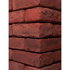 old used bricks persian red wall