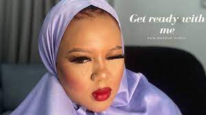 face make up and hijab tutorial
