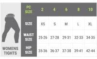 Nike 3 4 Tights Size Chart Nike Pro Combat Size Chart