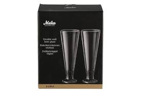 Double Wall Beer Glass 30 Cl Maku