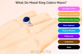 mood ring color meanings how does it