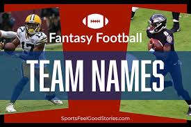 2019 fantasy football team names