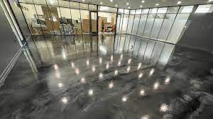 The Secrets To A Shiny Epoxy Floor | HelloProject