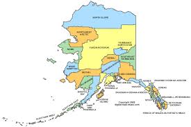 National parks & public lands. Map Of Alaska With Cities Town Road River United States Maps