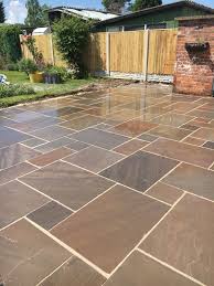 how to lay indian sandstone perfect