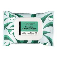 sephora collection cleansing wipes x 20