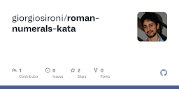 GitHub - giorgiosironi/roman-numerals-kata