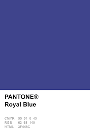 Pantone 2014 Royal Blue In 2019 Pantone Colour Palettes