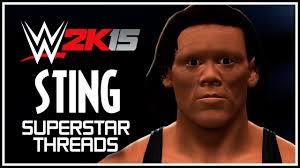 wwe 2k15 sting without face paint