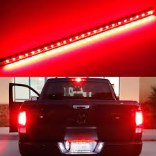 Universal Fit 17 Inch Red Led Tailgate Flexible Light Strip Ijdmtoy Com