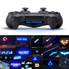 Details About Led Light Bar Cover Decal Skin Sticker Sony Playstation 4 Ps4 Slim Controller