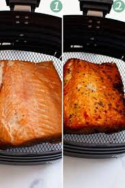 air fryer salmon fresh or frozen
